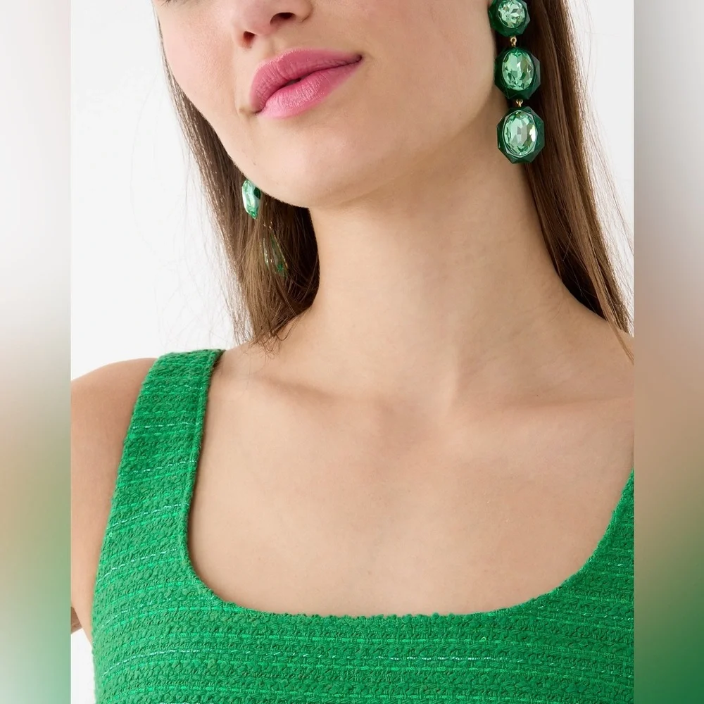 J.Crew Mini sheath dress in sequin tweed BP602